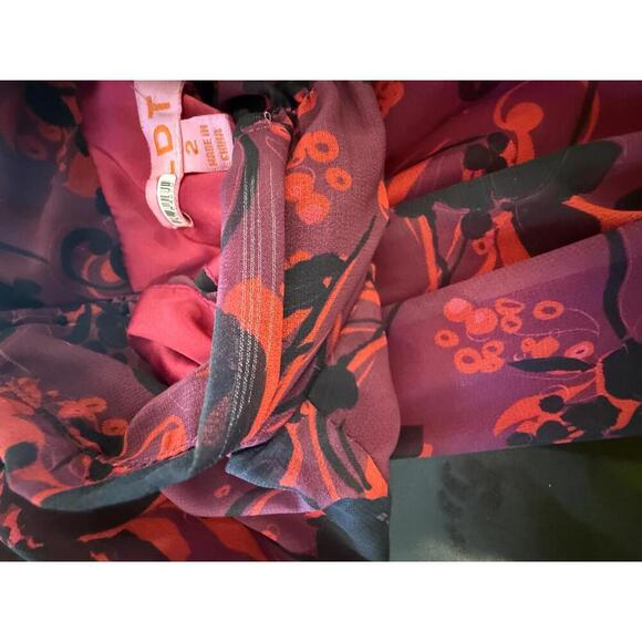 LTD Brooke Flowing Red & Black Maxi Dress - Picture 15 of 15